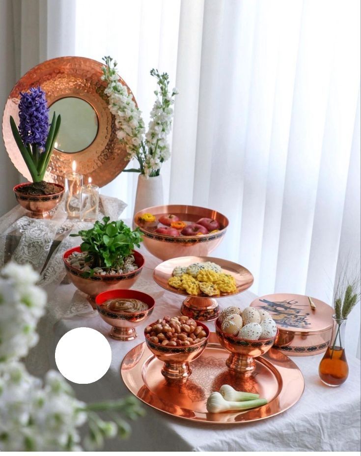 تزیین سفره | بهترین و جذاب ترین ایده های تزیین سفره غذا، یلدا و هفت سین مخصوص عروس های خوش سلیقه!