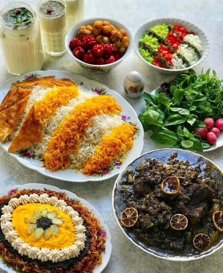 تزیین سفره | بهترین و جذاب ترین ایده های تزیین سفره غذا، یلدا و هفت سین مخصوص عروس های خوش سلیقه!