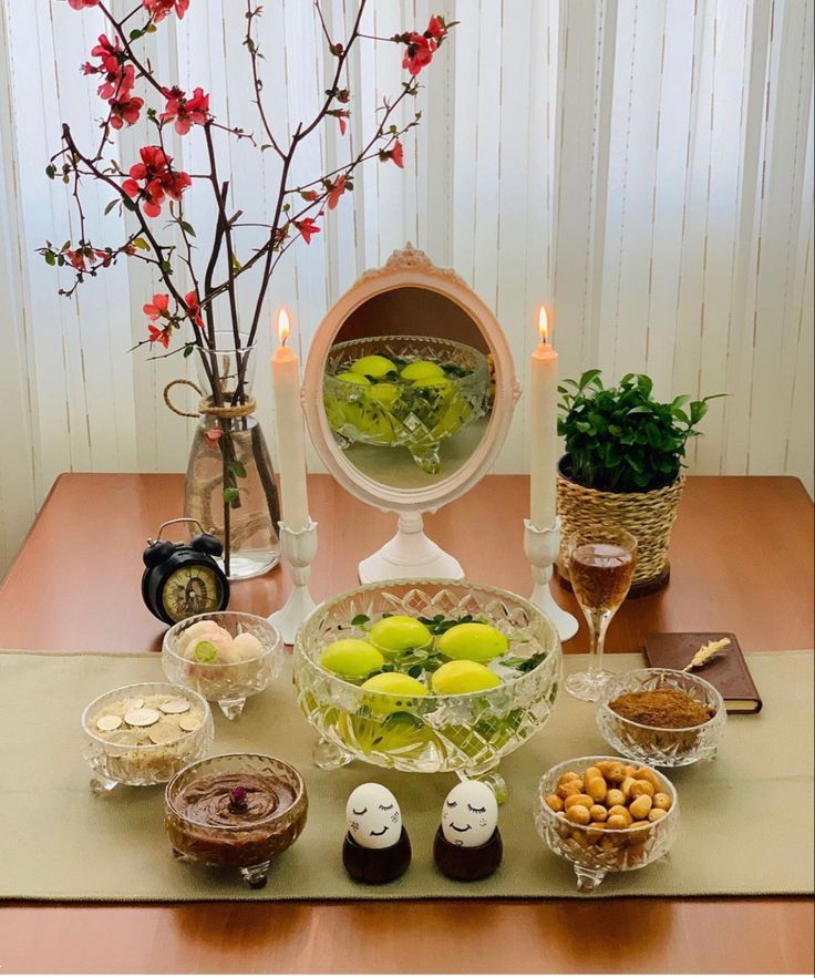 تزیین سفره | بهترین و جذاب ترین ایده های تزیین سفره غذا، یلدا و هفت سین مخصوص عروس های خوش سلیقه!