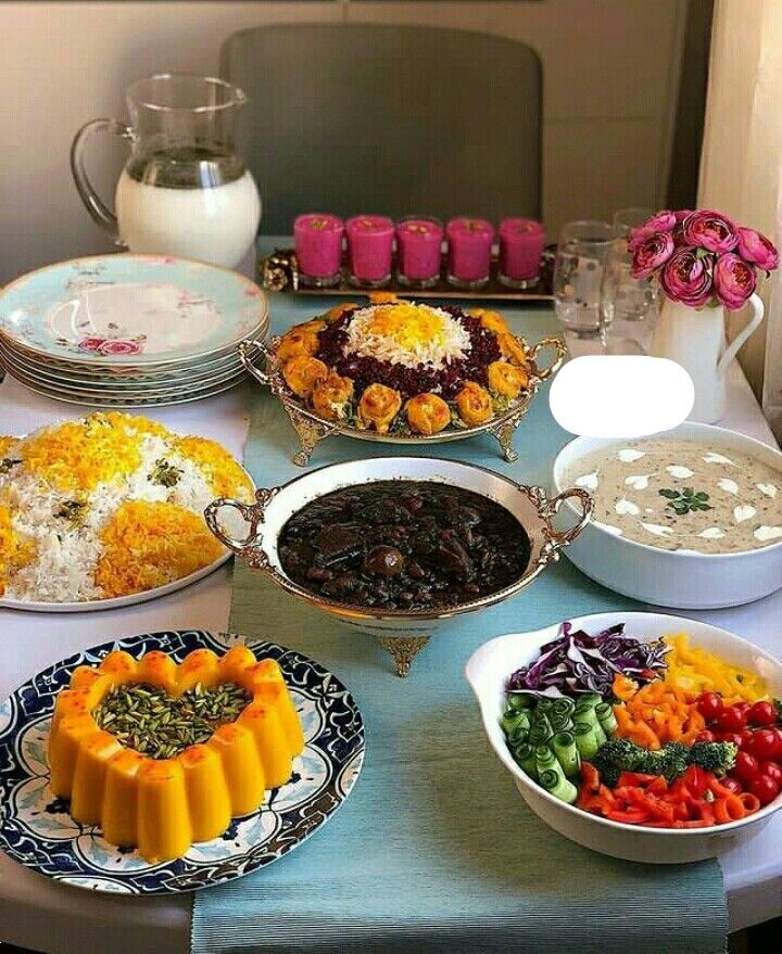 تزیین سفره | بهترین و جذاب ترین ایده های تزیین سفره غذا، یلدا و هفت سین مخصوص عروس های خوش سلیقه!