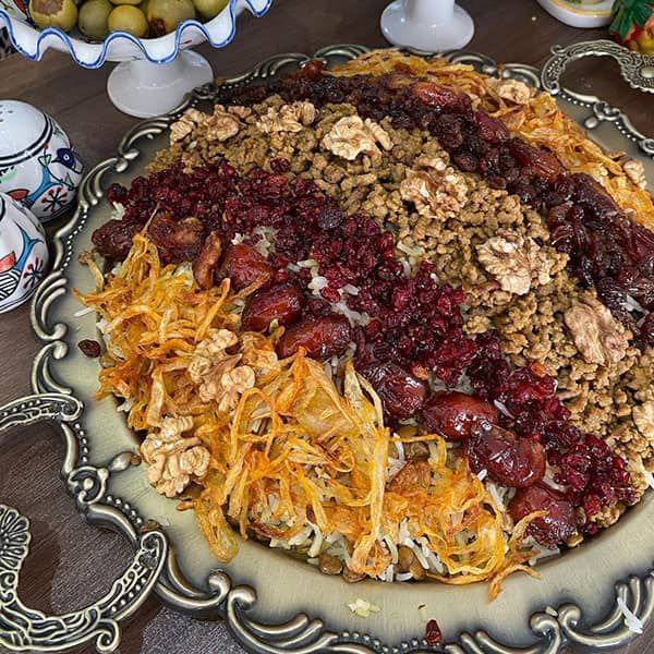 تزیین عدس پلو | جذاب ترین ایده های تزیین عدس پلو مخصوص عروس هایی که می خوان مهموناشونو شگفت زده کنن!