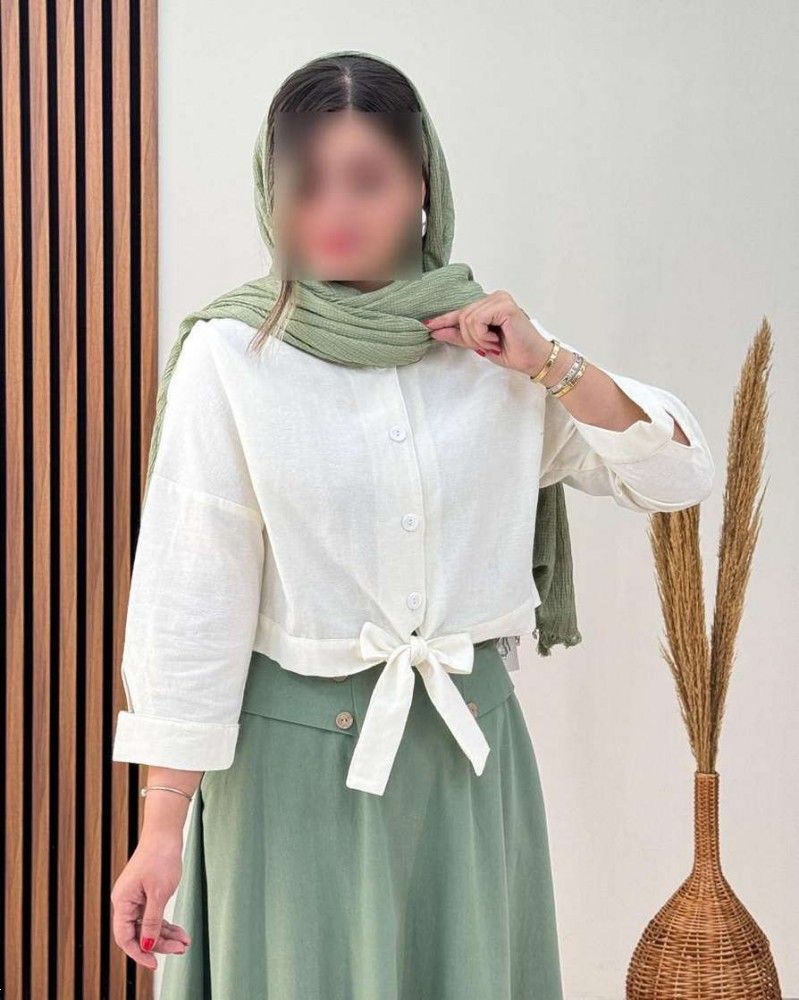 مدل مانتو گره ای | 20 مدل مانتو گره ای با دامن برای بیرون و مجالس مخصوص خانم های رومد