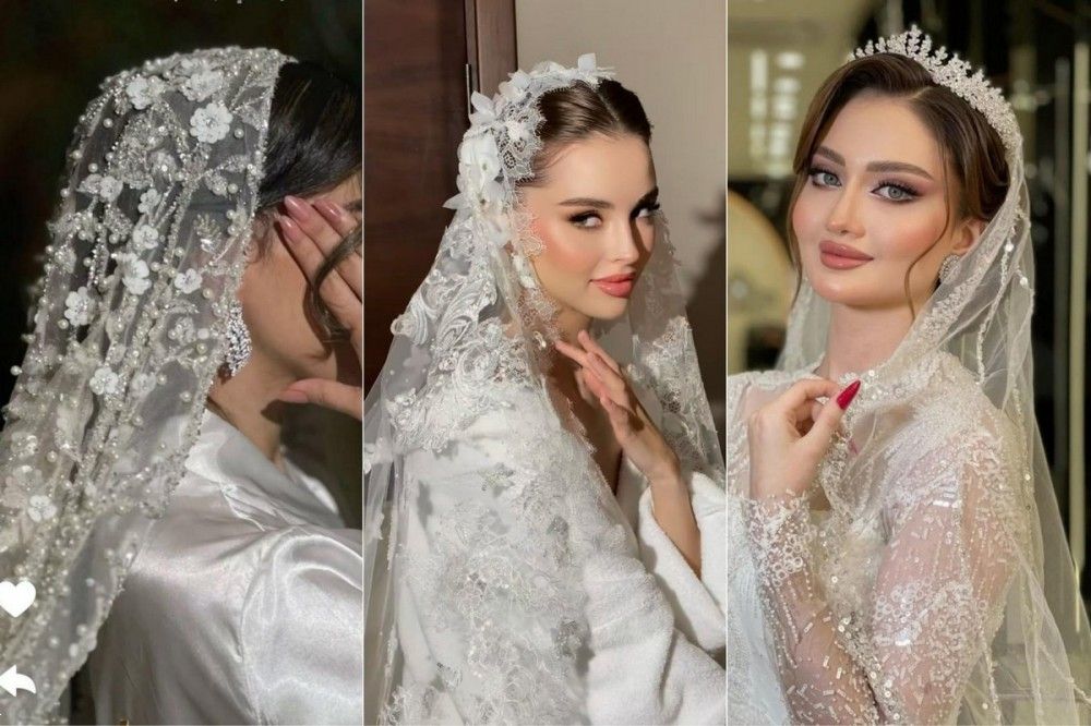 تور عروس مدل عربی ۲۰۲۵ | مجموعه بی‌نظیر شاهانه ترین مدل های تور عروس عربی با طرح‌های خاص و چشم‌نواز مخصوص عروس‌های لوکس‌پسند و باکلاس!