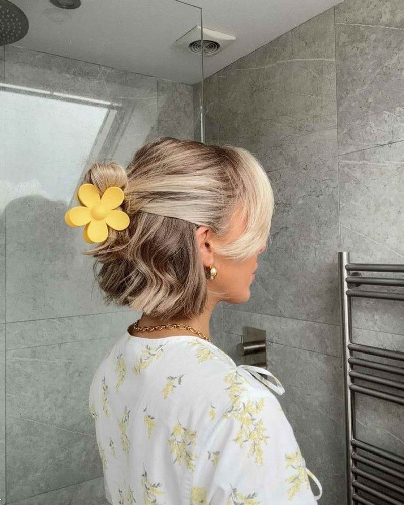 مدل موی دخترانه برای موهای کوتاه ساده | 25 مدل موی ساده دخترانه با موی کوتاه برای عروسی و روزمره