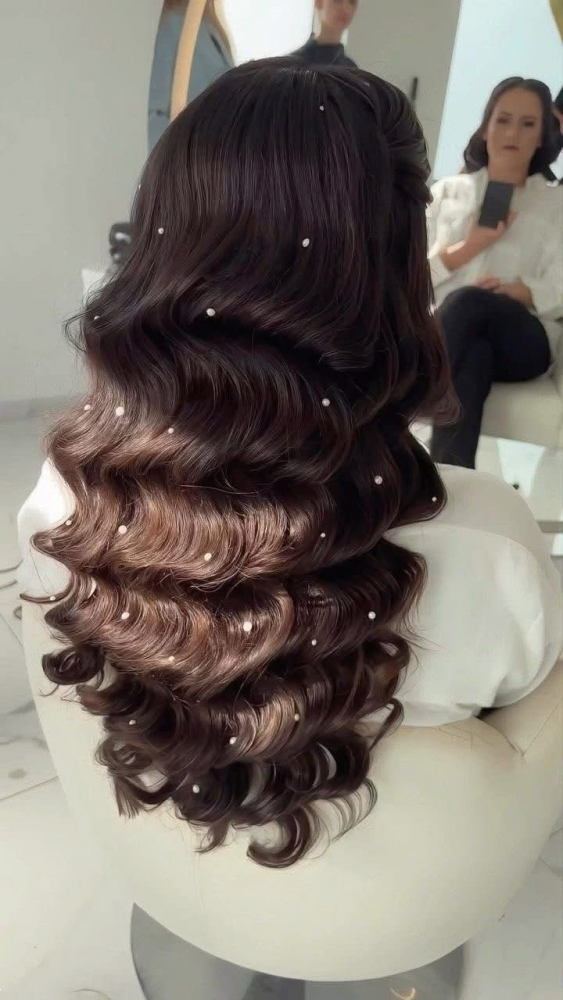 مدل مو رترو عروس | ۲۵ ایده شیک و خاص مدل مو رترو عروس برای زیبایی بی مثال در شب عروسی با استایل کلاسیک و اصیل!