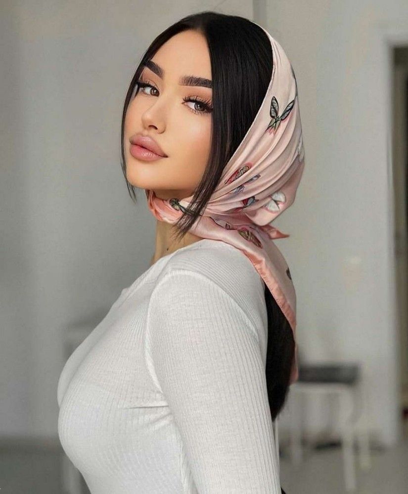 مدل مو با مینی اسکارف | 20 مدل مو با مینی اسکارف دخترانه تابستانی مخصوص مسافرت و عکاسی