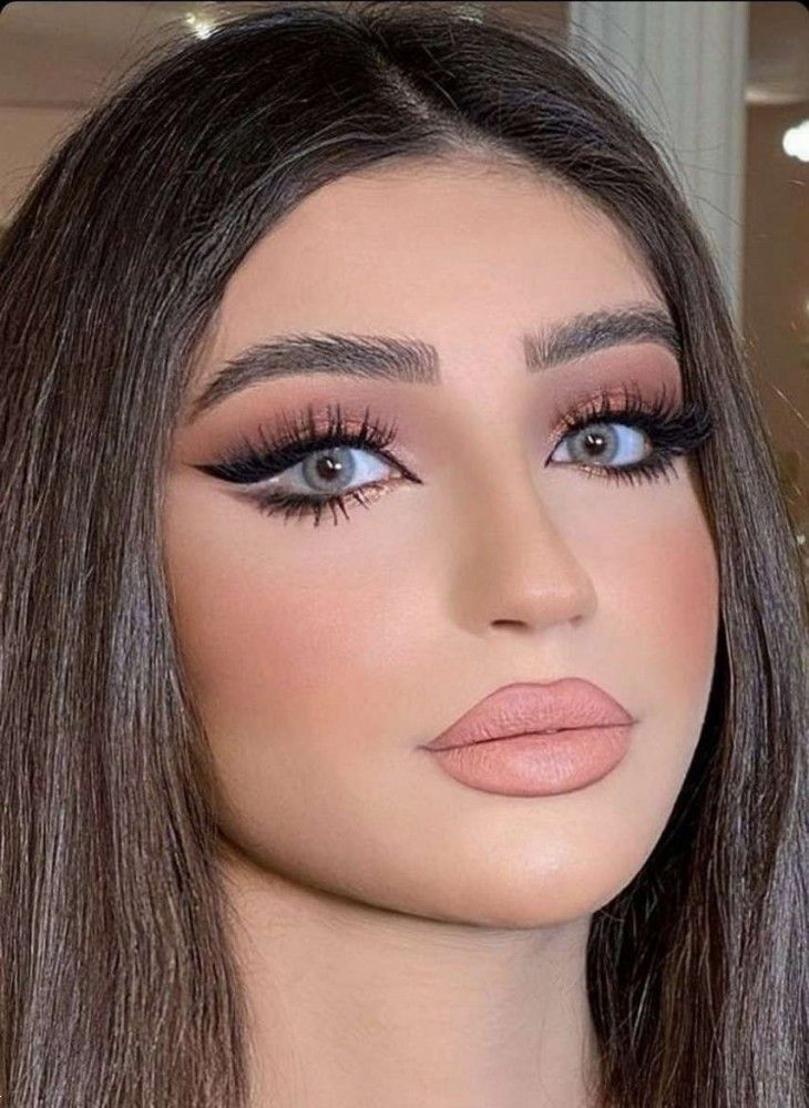 میکاپ عربی دخترانه شیک | 20 مدل میکاپ عربی شیک دخترانه برای عروسی و مهمانی های خاص