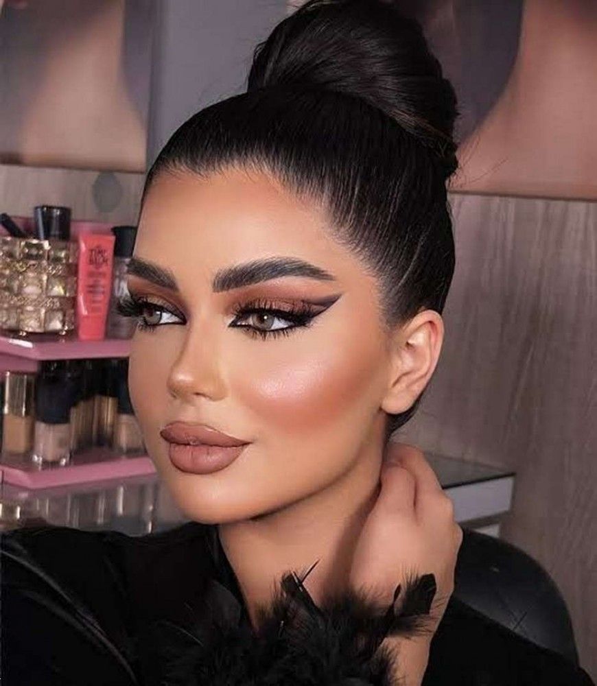 میکاپ عربی دخترانه شیک | 20 مدل میکاپ عربی شیک دخترانه برای عروسی و مهمانی های خاص