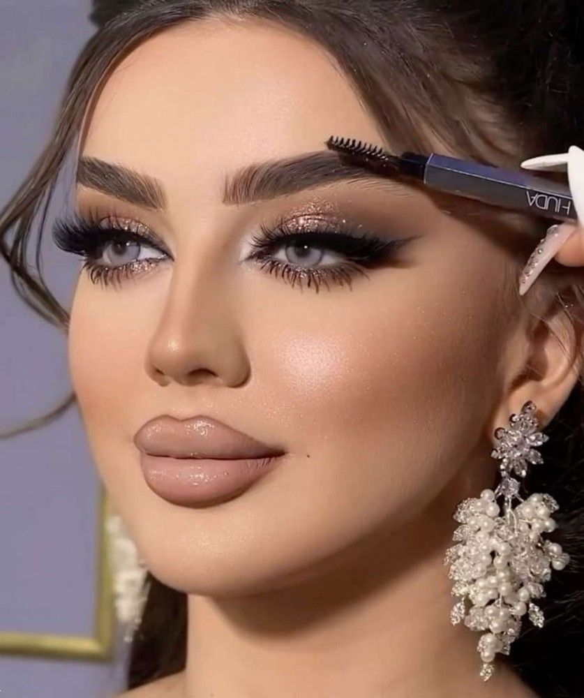 میکاپ عربی دخترانه شیک | 20 مدل میکاپ عربی شیک دخترانه برای عروسی و مهمانی های خاص