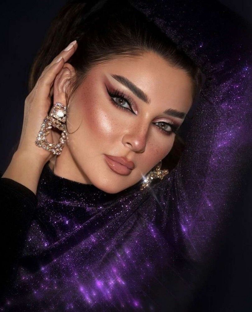 میکاپ عربی دخترانه شیک | 20 مدل میکاپ عربی شیک دخترانه برای عروسی و مهمانی های خاص
