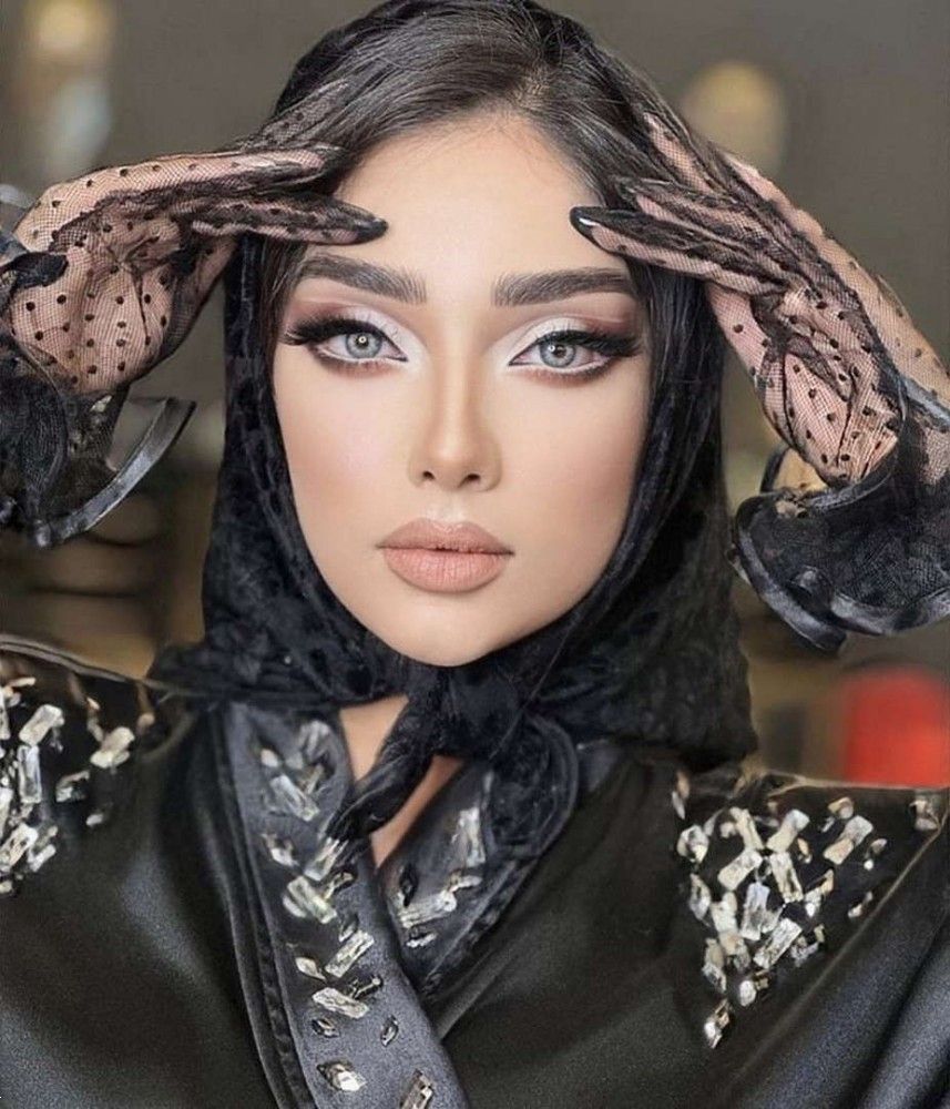 میکاپ عربی دخترانه شیک | 20 مدل میکاپ عربی شیک دخترانه برای عروسی و مهمانی های خاص