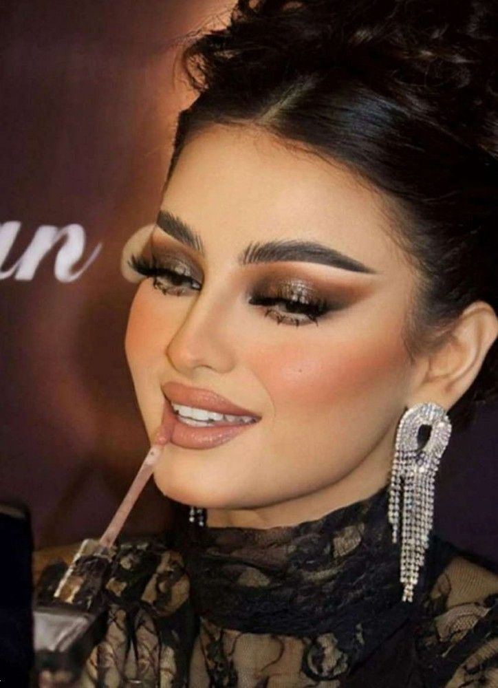 میکاپ عربی دخترانه شیک | 20 مدل میکاپ عربی شیک دخترانه برای عروسی و مهمانی های خاص