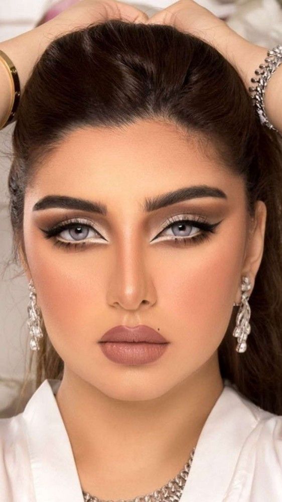 میکاپ عربی دخترانه شیک | 20 مدل میکاپ عربی شیک دخترانه برای عروسی و مهمانی های خاص