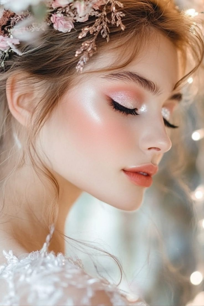 سایه چشم عروس لایت | گالری مدل های شیک و ملایم سایه چشم عروس لایت ترند ۱۴۰۴ برای چهره ای نچرال و دل‌ربا در شب عروسی!