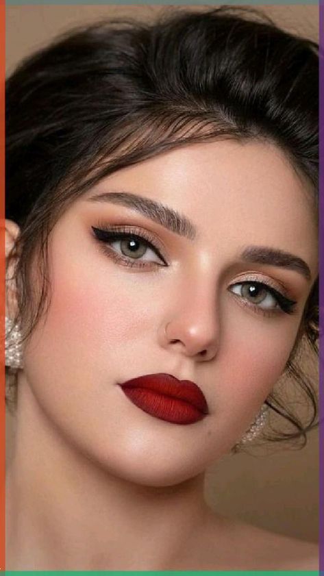 مدل آرایش برای صورت گرد | بهترین تکنیک و ایده ها مدل آرایش برای صورت گرد عروس و مهمانی