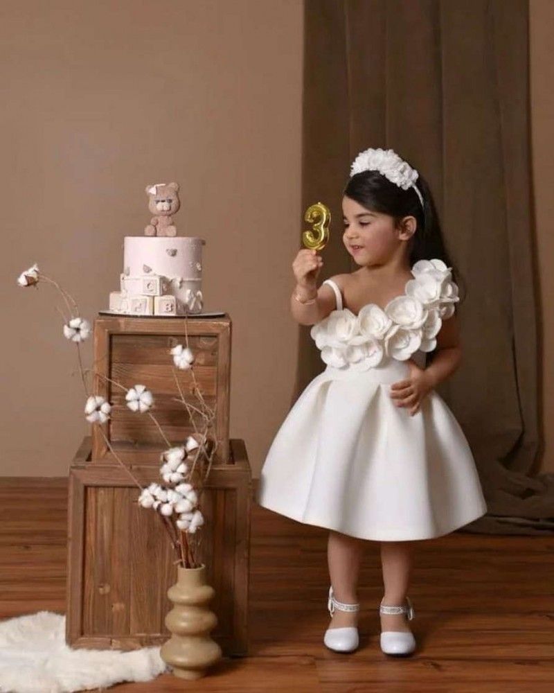 لباس عروس برای تولد بچه گانه | 25 عکس لباس عروس بچه گانه برای تولد بسیار شیک و کیوت
