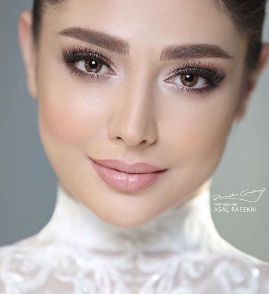 ارایش عروس با رژ صورتی | 25 ارایش عروس با رژ صورتی در تناژهای مختلف