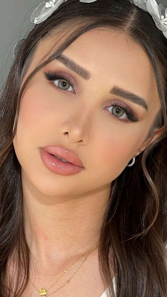 ارایش عروس با رژ صورتی | 25 ارایش عروس با رژ صورتی در تناژهای مختلف