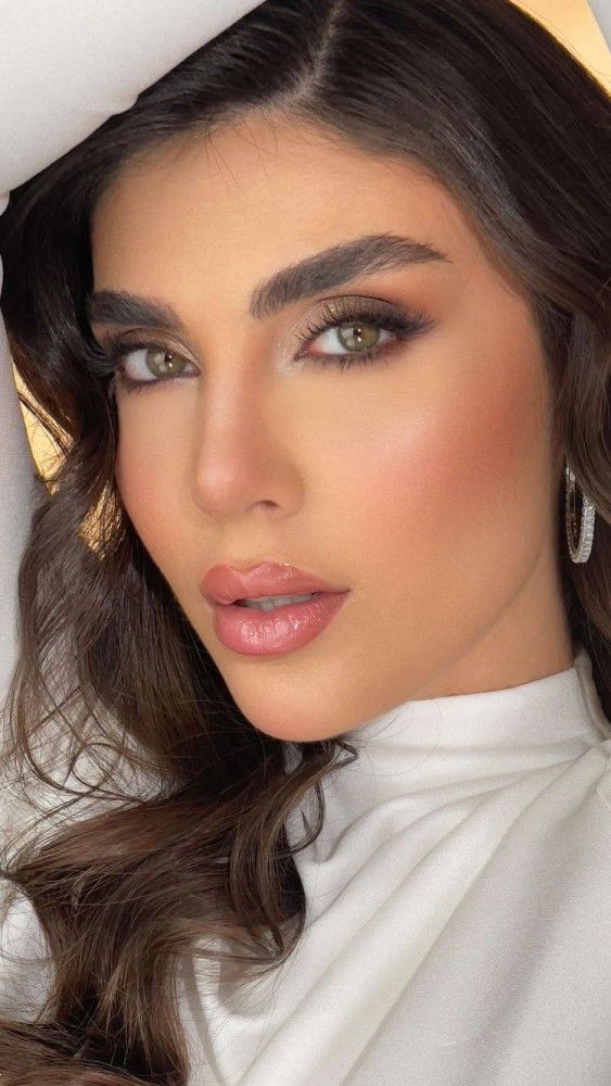 ارایش عروس با رژ صورتی | 25 ارایش عروس با رژ صورتی در تناژهای مختلف