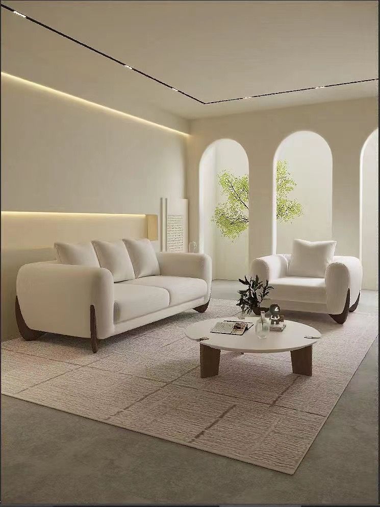 چیدمان مبل در پذیرایی مستطیل | ایده های کاربردی و خلاقانه چیدمان مبل در پذیرایی مستطیل خانه عروس شیک