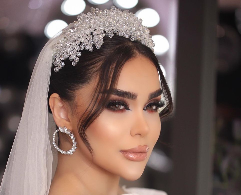 مدل مو عروس جلو سر | بهترین مدل مو عروس جلو سر برای تبدیل به زیباترین عروس دنیا