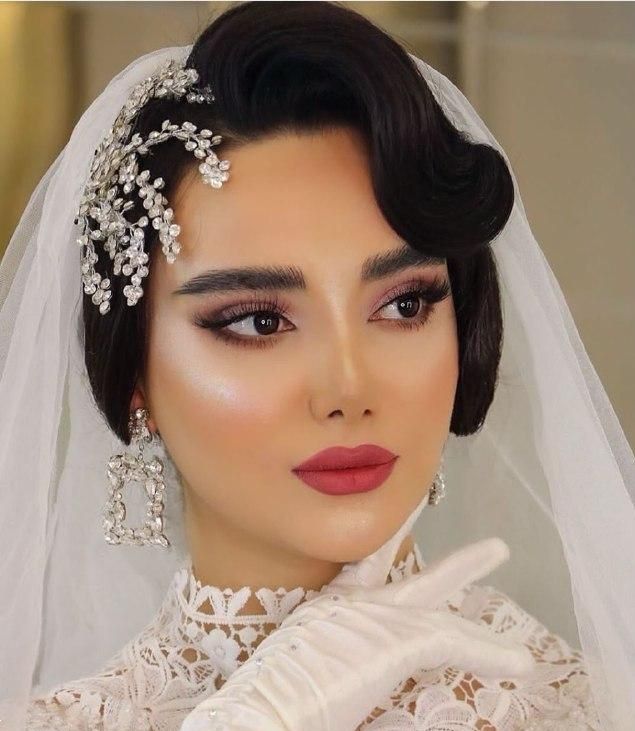 مدل مو عروس جلو سر | بهترین مدل مو عروس جلو سر برای تبدیل به زیباترین عروس دنیا