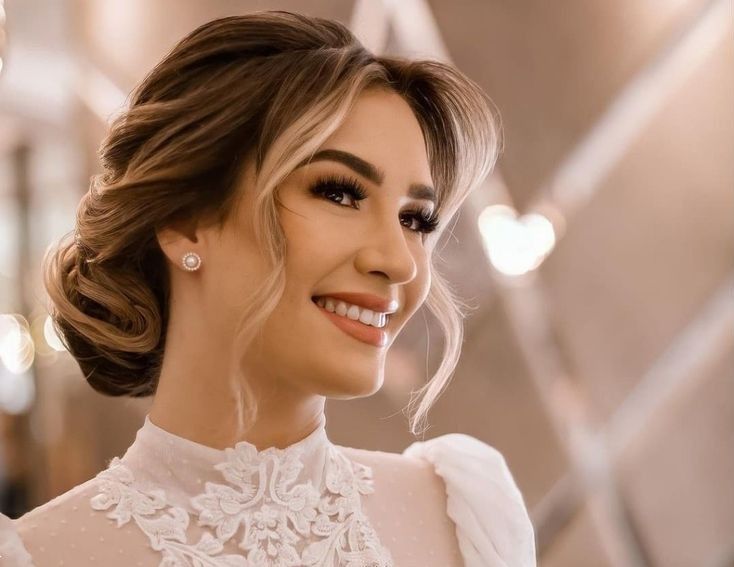 مدل مو عروس جلو سر | بهترین مدل مو عروس جلو سر برای تبدیل به زیباترین عروس دنیا
