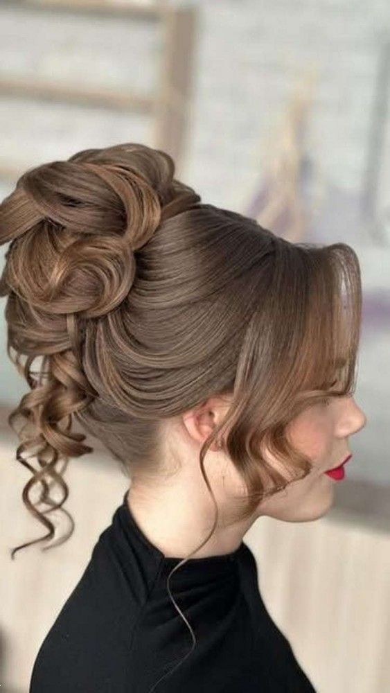 شینیون بالای سر جدید | 20 مدل شینیون بالای سر جدید دخترانه برای همه فرم صورت