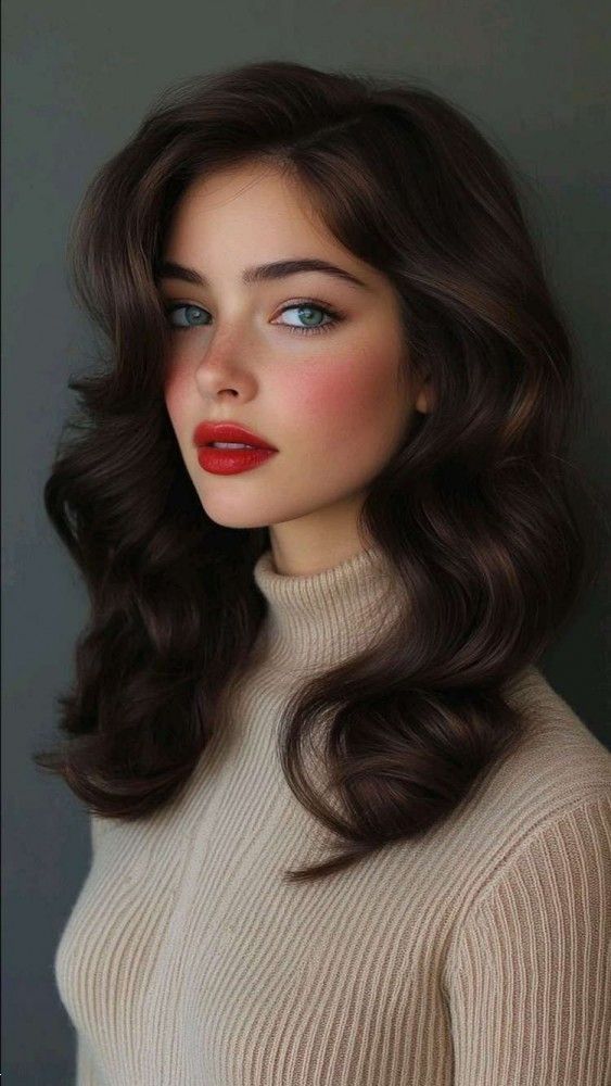 آرایش صورت با موی فر | 20 مدل آرایش صورت با موی فرفری خوشگل برای عروسی و مراسم های خاص
