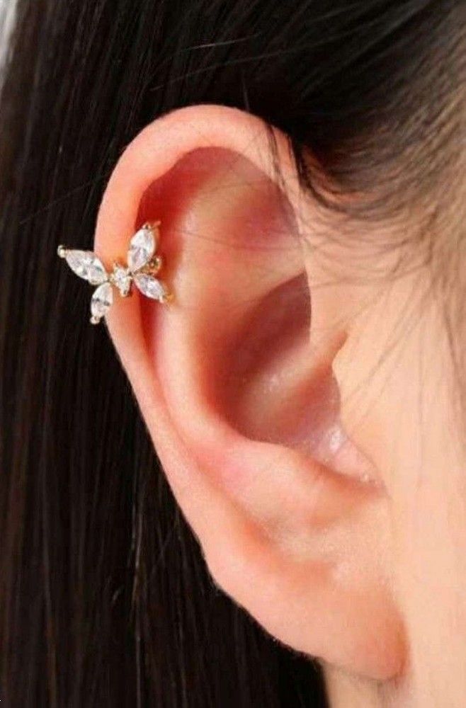 گوشواره لاله گوش نقره | 25 گوشواره برای لاله گوش با سوراخ و بدون سوراخ بسیار جذاب
