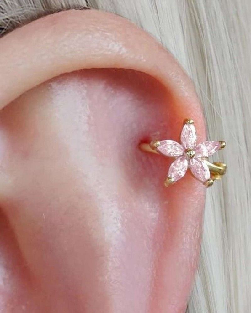 گوشواره لاله گوش نقره | 25 گوشواره برای لاله گوش با سوراخ و بدون سوراخ بسیار جذاب