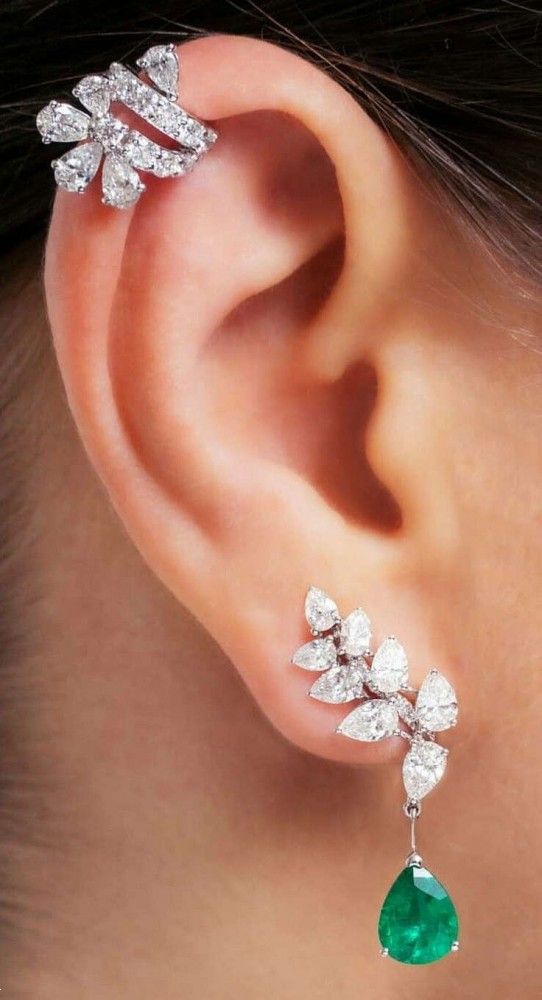 گوشواره لاله گوش نقره | 25 گوشواره برای لاله گوش با سوراخ و بدون سوراخ بسیار جذاب