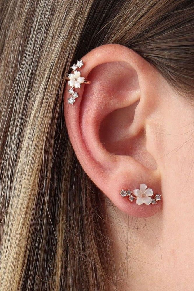 گوشواره لاله گوش نقره | 25 گوشواره برای لاله گوش با سوراخ و بدون سوراخ بسیار جذاب