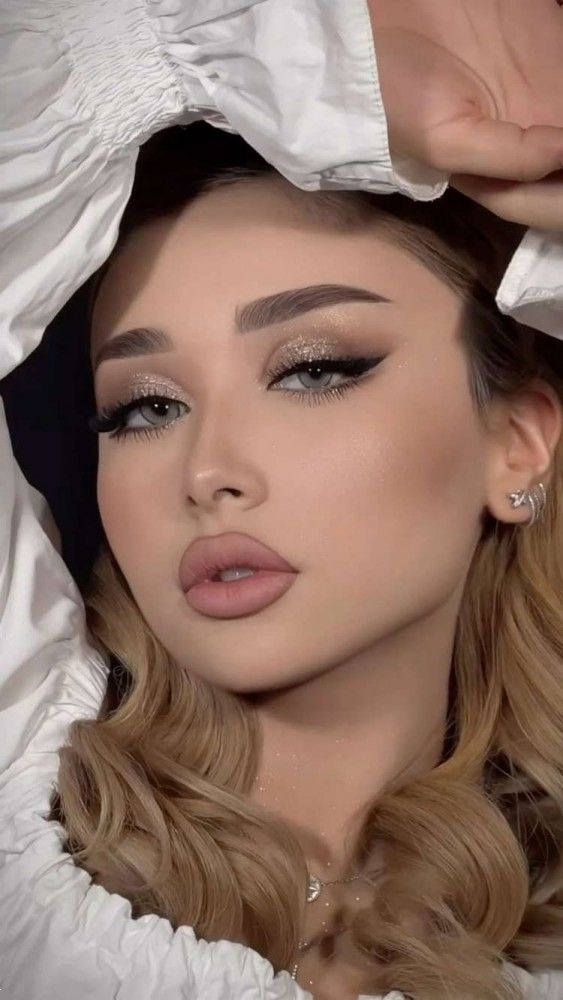 آرایش عروس برای بله برون | 23 مدل آرایش صورت عروس برای مراسم بله برون لایت و جذاب