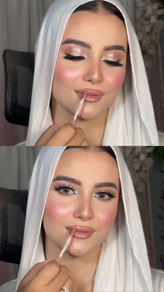 آرایش عروس برای بله برون | 23 مدل آرایش صورت عروس برای مراسم بله برون لایت و جذاب