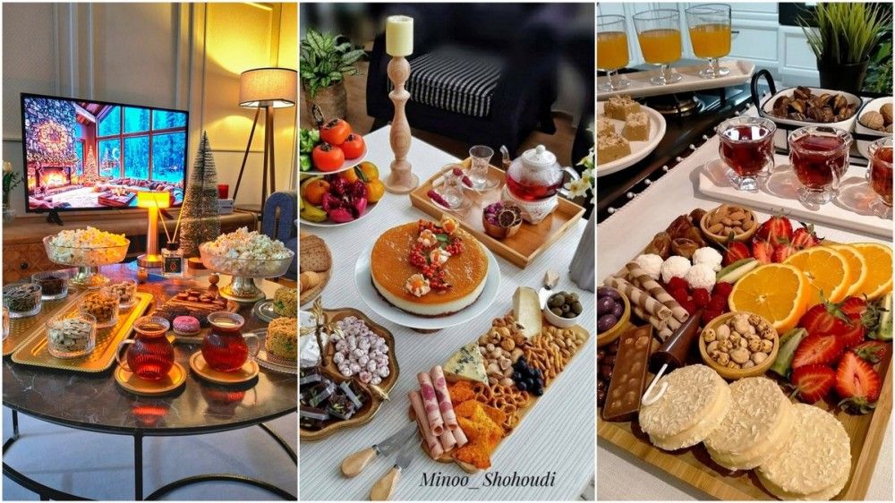 چیدمان میز پذیرایی | ۳۰ مدل چیدمان میز پذیرایی مهمان شیک و مجلسی برای تازه‌عروس‌ها و خانم‌هایی که می‌خواهند هنرنمایی کنند! + نکات کاربردی و مفید