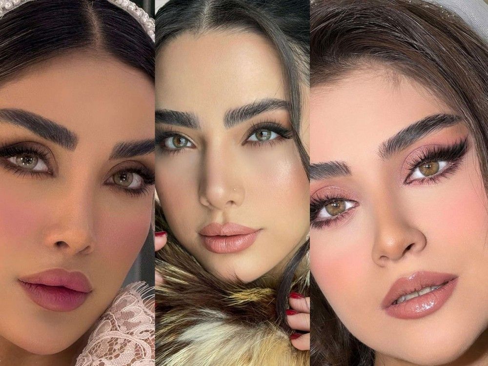آرایش برای صورت بیضی | 20 آرایش برای صورت بیضی شکل مخصوص عروس و عروسی