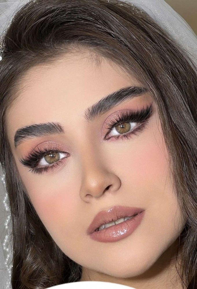 آرایش برای صورت بیضی | 20 آرایش برای صورت بیضی شکل مخصوص عروس و عروسی
