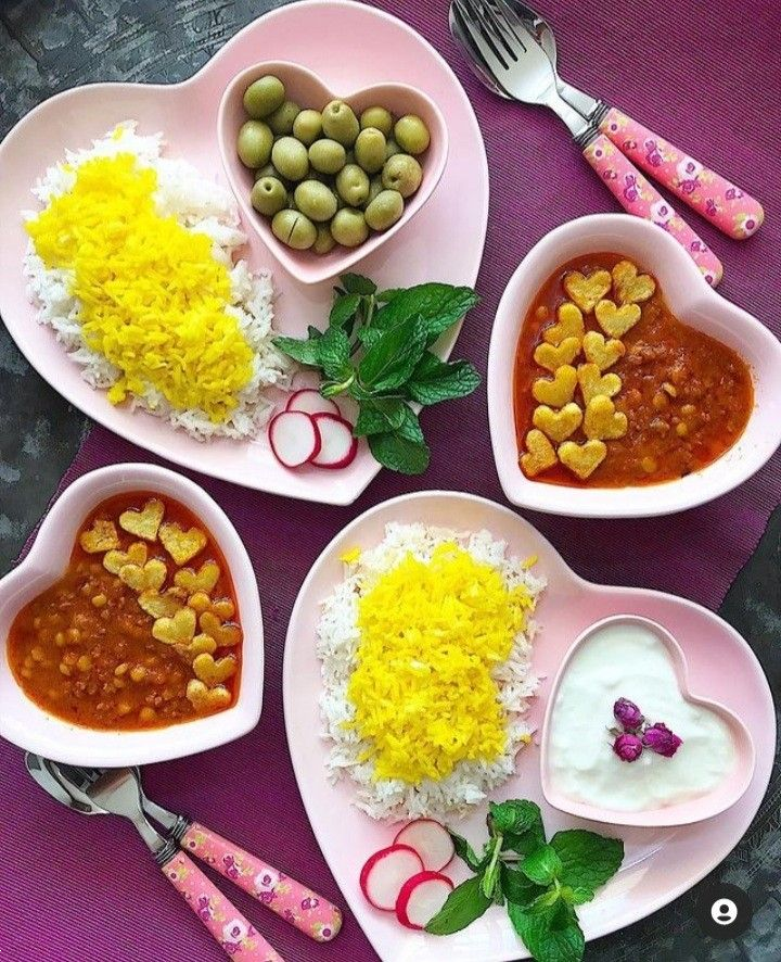 تزیین غذای ایرانی | ۳۰ ایده فوق‌العاده زیبای تزیین غذای ایرانی مجلسی برای تازه عروس و خانم های هنرمند + نکات طلایی دیزاین غذا!