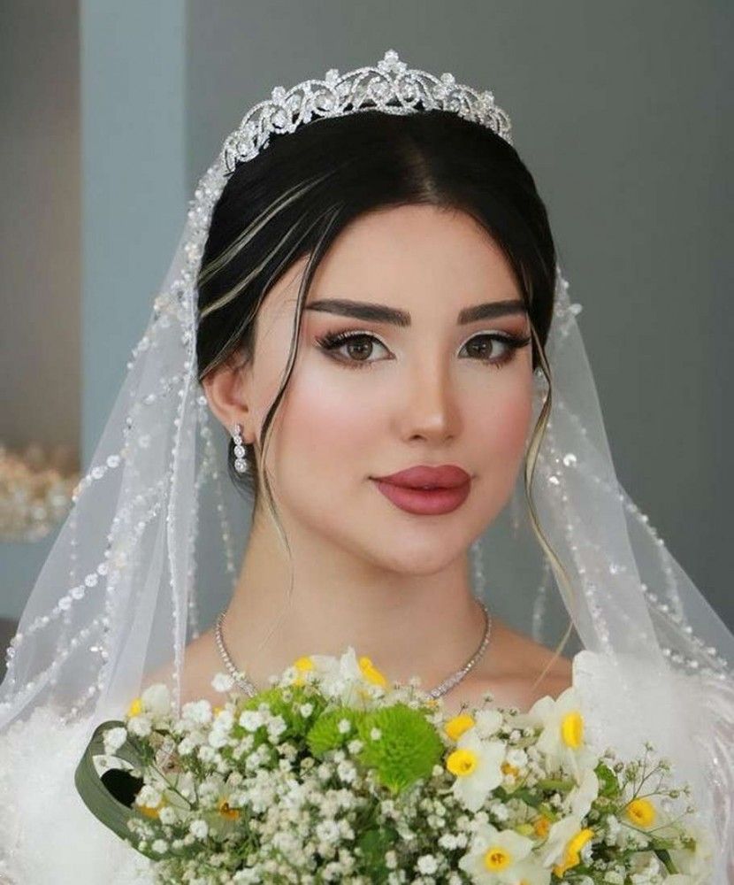 مدل موی شینیون بسته عروس | 23 مدل شینیون پرطرفدار جمع عروس جدید با تور و بدون تور