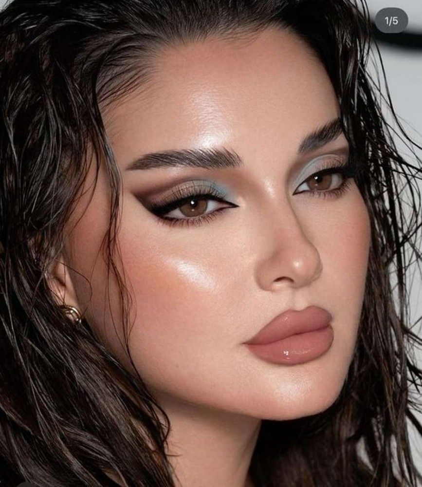 ارایش چشم با سایه های رنگی | 26 میکاپ چشم با سایه رنگی برای عروسی و مراسم های خاص