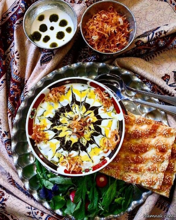 ایده تزیین آش | ۲۵ ایده‌ خلاقانه و خوشمزه برای تزیین آش مجلسی، نذری و سفره عروس [ساده تا لاکچری]