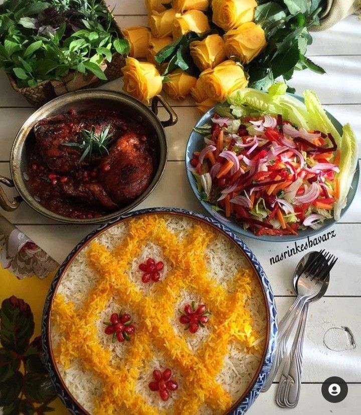 تزیین غذا خانگی | ۳۰ عکس از ایده های خاص و هنرمندانه تزیین غذا خانگی برای مهمانی مخصوص نو عروس و کدبانوهای خوش سلیقه!
