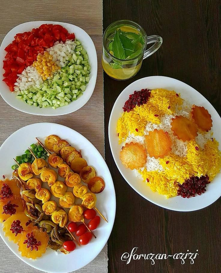 تزیین غذا خانگی | ۳۰ عکس از ایده های خاص و هنرمندانه تزیین غذا خانگی برای مهمانی مخصوص نو عروس و کدبانوهای خوش سلیقه!
