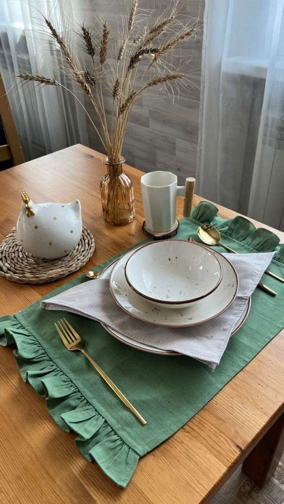 زیر بشقابی پارچه ای | 27 مدل زیر بشقابی پارچه ای شیک برای جهیزیه عروس خانم های باسلیقه