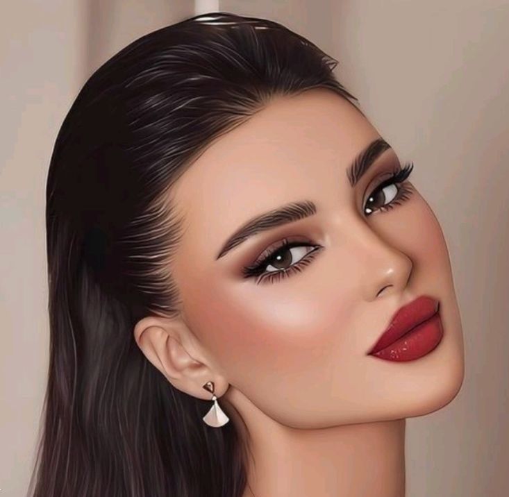 مدل آرایش قرمز دخترانه | جذاب ترین و جدیدترین مدل آرایش قرمز دخترانه برای مهمانی و عروسی که خیره کنندت میکنه!