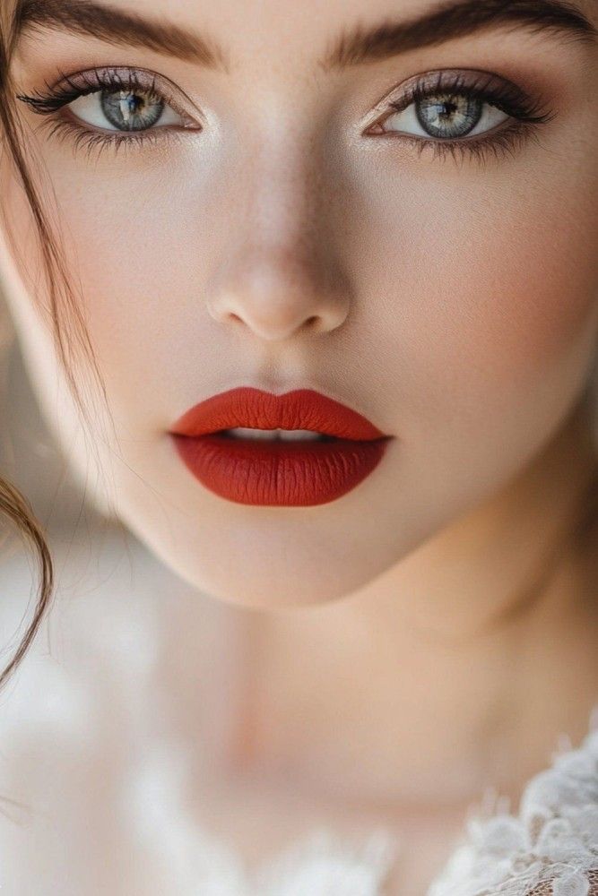 مدل آرایش قرمز دخترانه | جذاب ترین و جدیدترین مدل آرایش قرمز دخترانه برای مهمانی و عروسی که خیره کنندت میکنه!