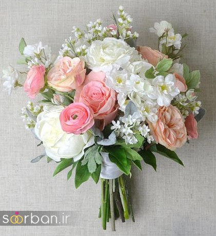 30 دسته گل عروس مصنوعی جدید و فوق العاده زیبا