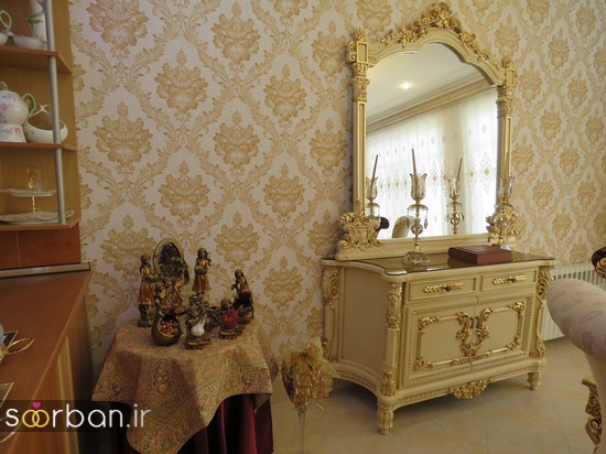 چیدمان جهیزیه عروس اصفهانی شیک و زیبا