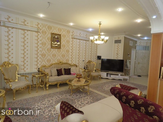 چیدمان جهیزیه عروس اصفهانی شیک و زیبا